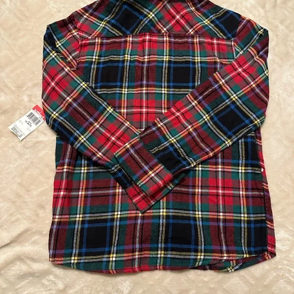 Colorful Plaid Boys' Shirt - Picture 2 of 6